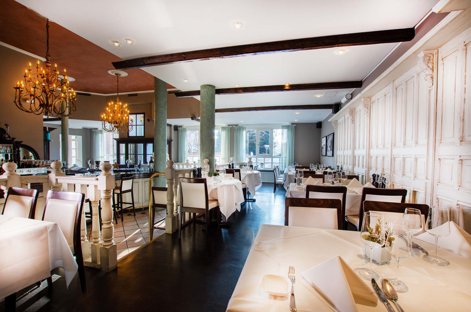 Castello Hannover Ristorante Innenraum